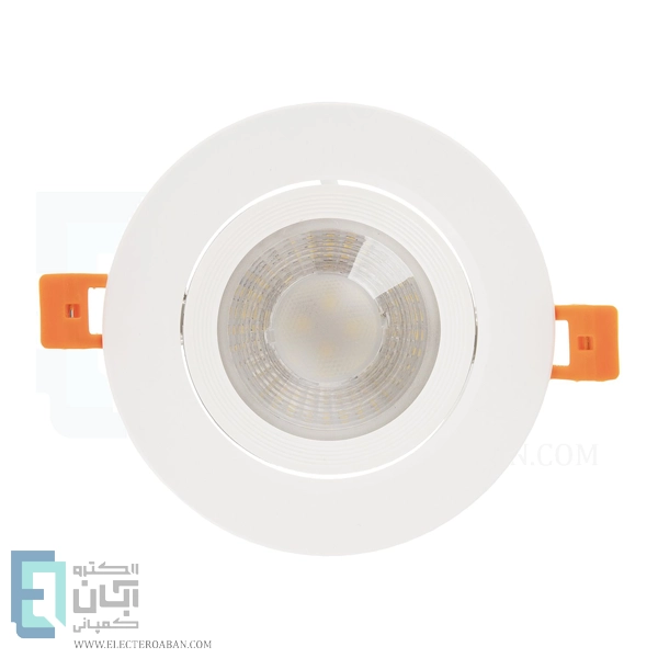 چراغ سقفی گرد توکار 9 وات افراتاب مدل مارس AF-DAP-9W-ADJ