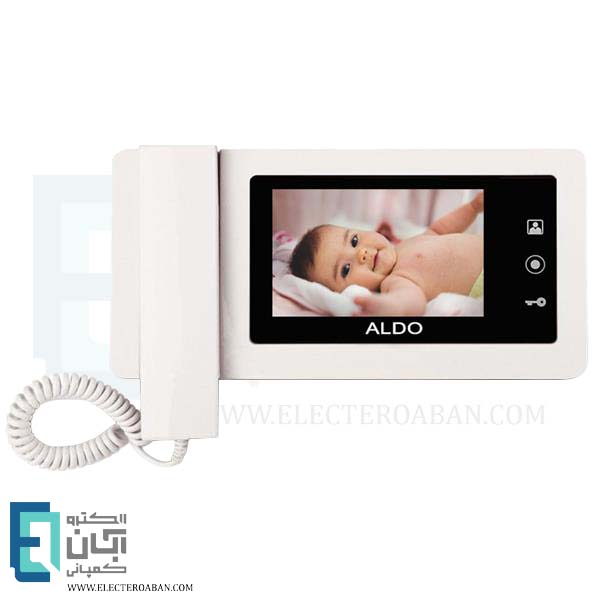 مانیتور آیفون تصویری 4.3 اینچ آلدو مدل 414