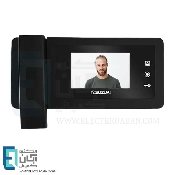 مانیتور آیفون تصویری 4.3 اینچ حافظه دار سوزوکی مدل SZ-425M