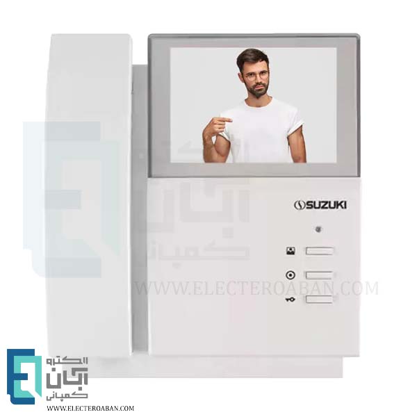 مانیتور آیفون تصویری 4.3 اینچ حافظه دار سوزوکی مدل SZ-423M