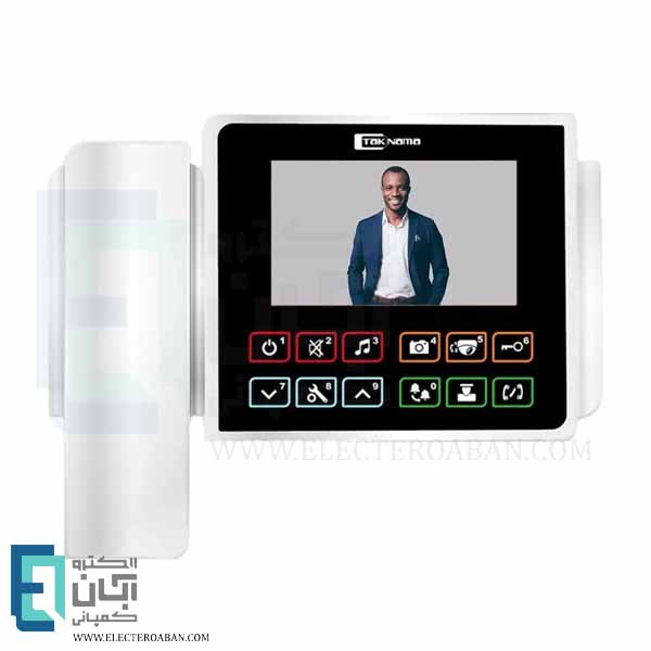 مانیتور آیفون تصویری تک نما مدل VDP-C43