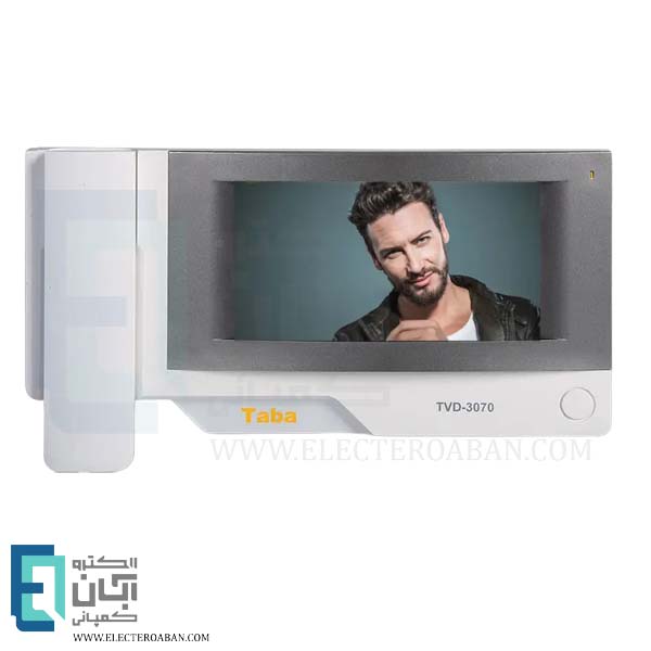 مانیتور آیفون تصویری 7 اینچ حافظه دار تابا مدل TVD-3070