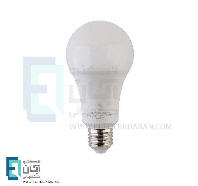 لامپ حبابی 15 وات LED SMD پارس شوان پایه E27