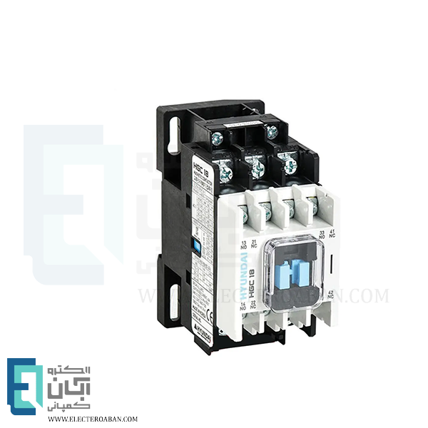 کنتاکتور 18 آمپر 7.5 کیلو وات هیوندای با بوبین AC