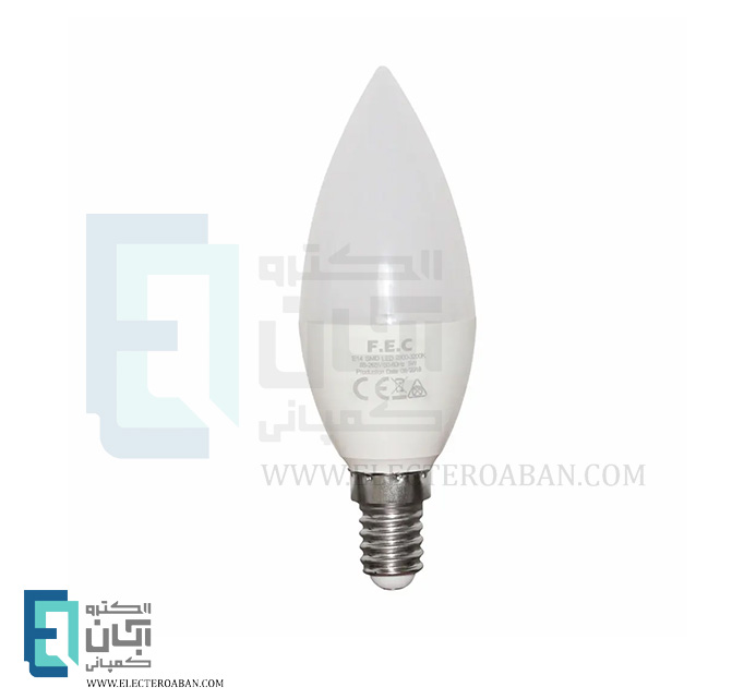 لامپ کندل ۵ وات ال ای دی SMD پایه E14 فاین الکتریک