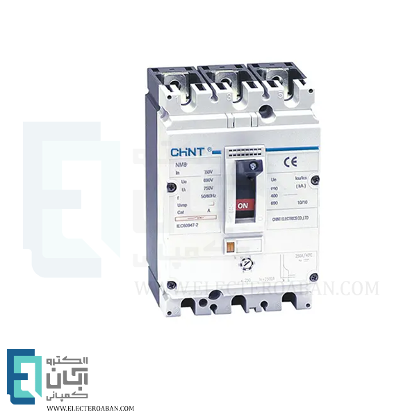 کلید اتوماتیک قابل تنظیم 400 آمپر چانت مدل NM8-400H