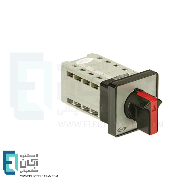 کلید سلکتوری 25 آمپر چهار پل دو حالته بدون صفر الکترو کاوه کد CM42