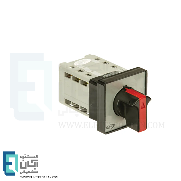 کلید سلکتوری 50 آمپر سه فاز چهار حالته بدون صفر الکترو کاوه کد CM34