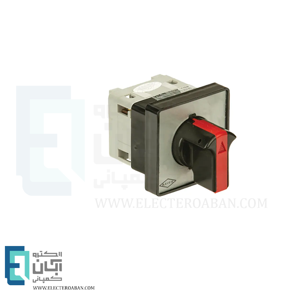 کلید سلکتوری 63 آمپر تکفاز پنج حالته بدون صفر الکترو کاوه کد CM15