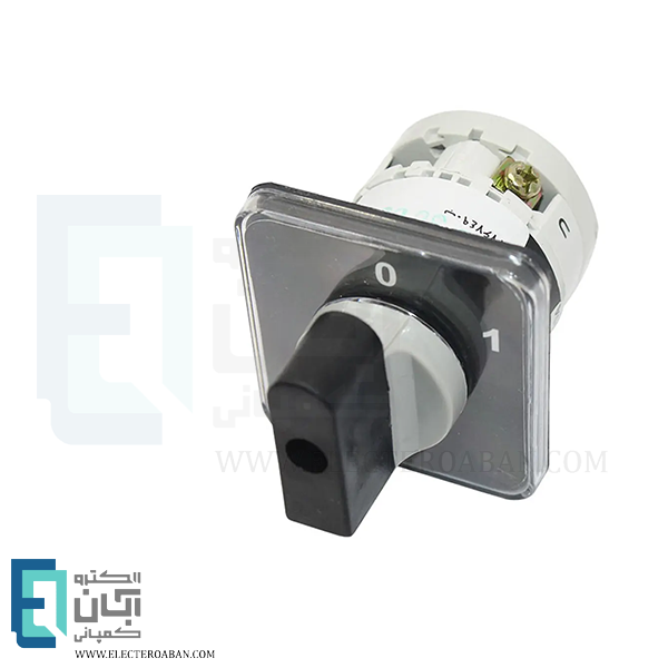 کلید گردان تک فاز یک طرفه 63 آمپر الکترو کاوه کد 6301