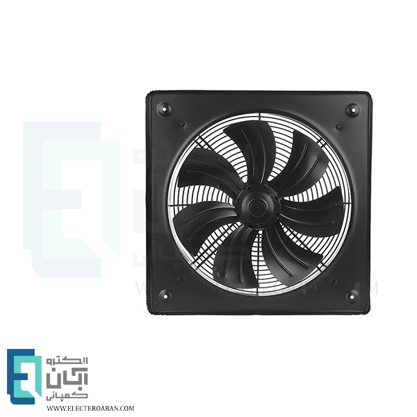 هواکش ایلکای نمره 30 سه فاز هفت پر فلزی دمنده مدل دمنده با قاب کد VIK-30A4T