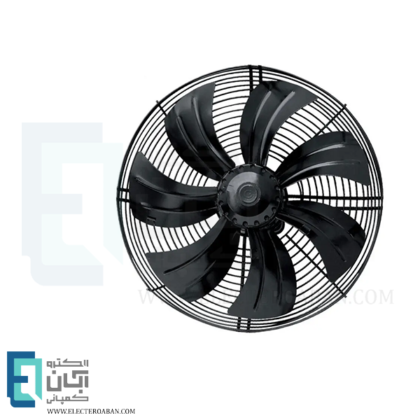 هواکش ایلکای نمره 50 تک فاز دمنده مدل مکنده بدون قاب کد VIK-50G4S2-H