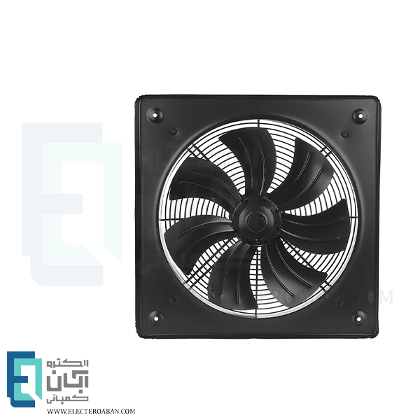 هواکش ایلکای نمره 60 تک فاز هفت پر فلزی دمنده مدل دمنده با قاب کد VIK-60G4S