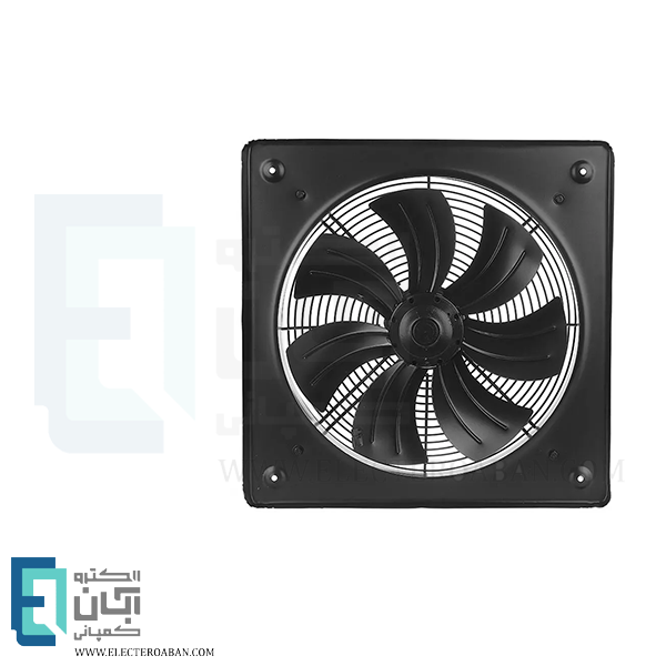 هواکش ایلکای نمره 60 سه فاز هفت پر فلزی دمنده مدل دمنده با قاب کد VIK-60G4T