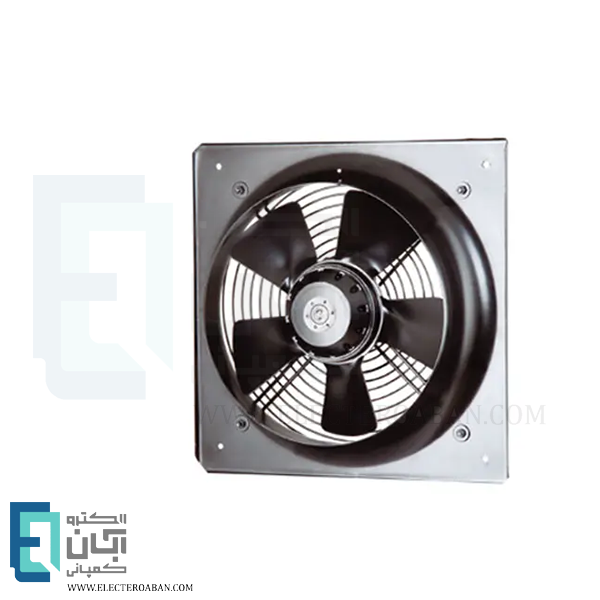 هواکش صنعتی دمنده مدل آکسیال طرح آلمان VIF-25V4S مربع