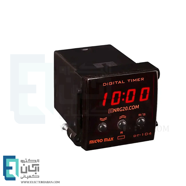 تایمر دیجیتال 8 پایه سوکتی 48×48 میکرومکس مدل DT-104