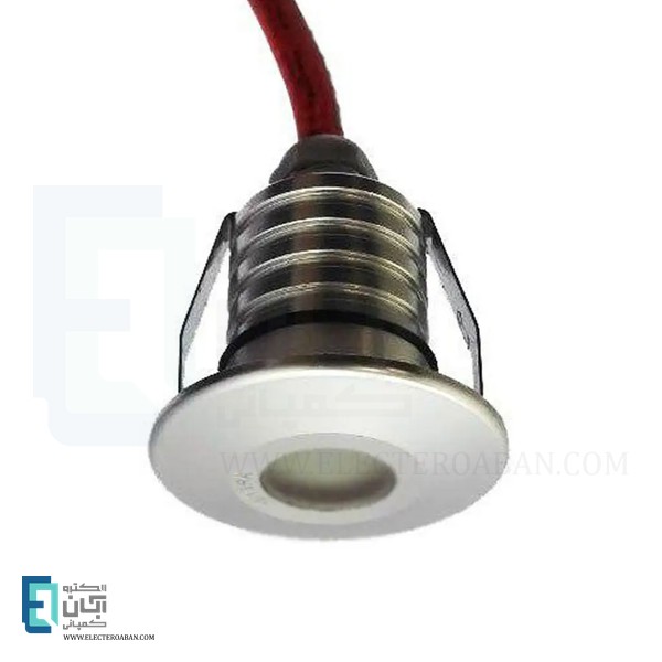 چراغ نقطه ای توکار 3.5 وات آرند مدل دانلایت لی مینی لبه دار