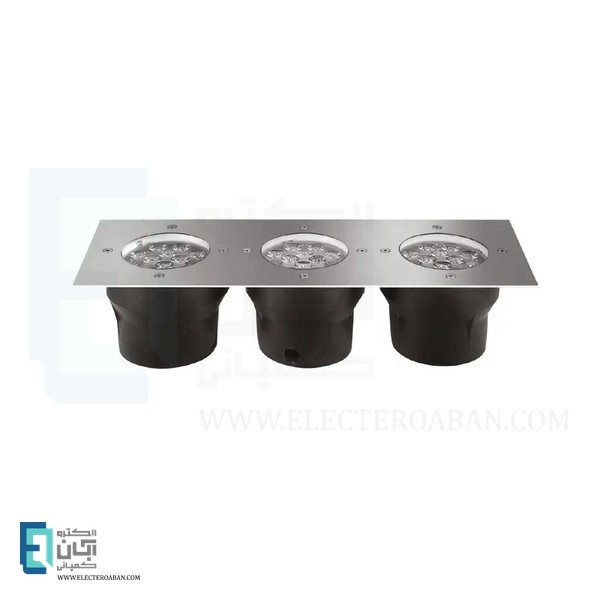 چراغ دفنی 3 تایی شعاع مدل SH-1293