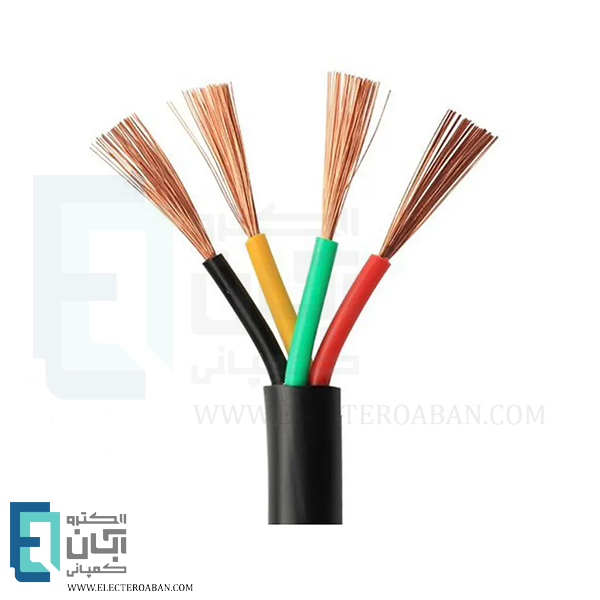 کابل افشان 4 در 0.75 لینکو کلاف صد متری