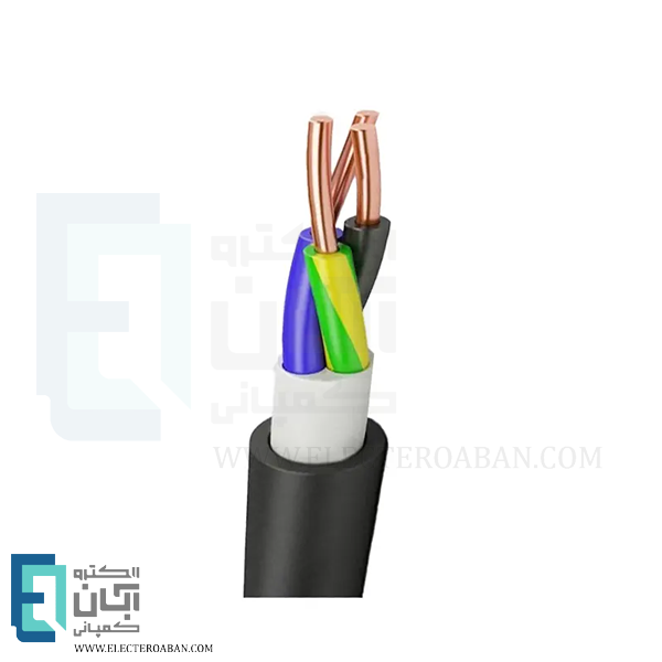کابل مفتولی 3 در 1.5 کلاف صد متری باختر ایرانیان