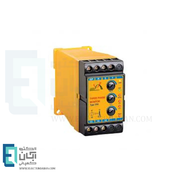 رله کنترل فاز 6 LED برنا الکترونیک مدل TPR
