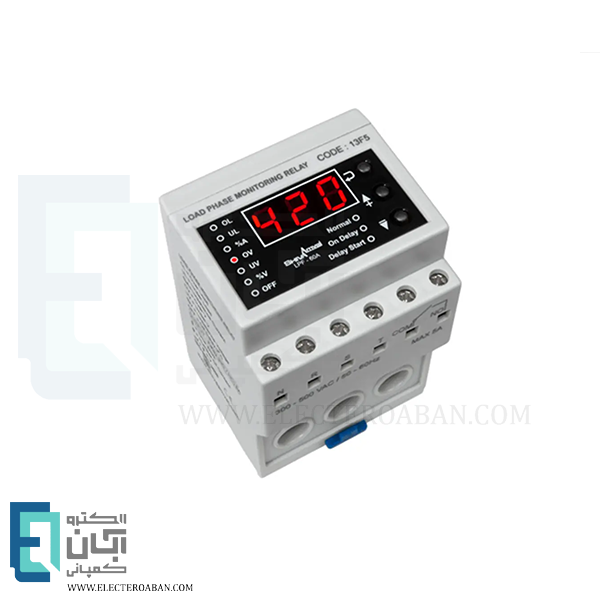 کنترل فاز – بار ۱ تا ۶۰ آمپر مدل LPF-60A کد 13F5 شیوا امواج