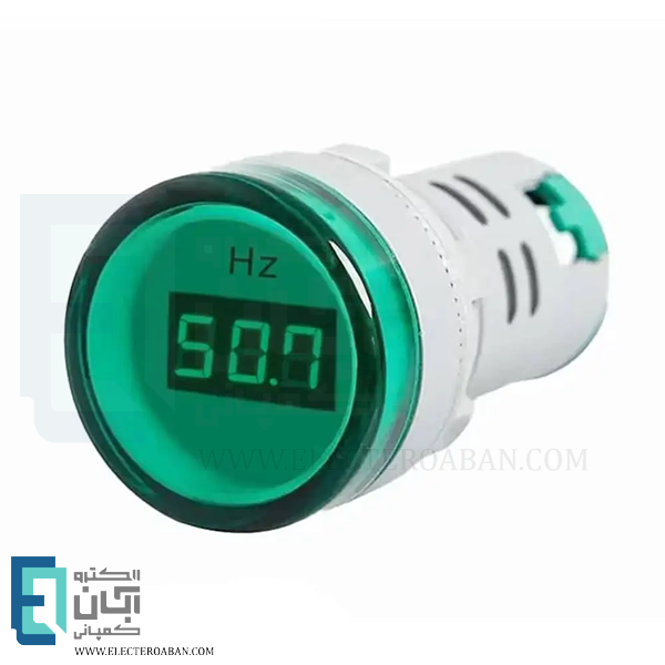 چراغ سیگنال فرکانس متر گرد JBH کد DI 22-HZ-R