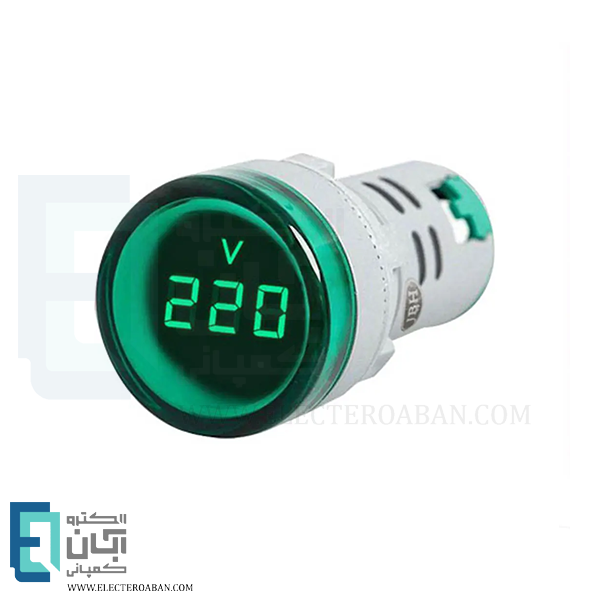 چراغ سیگنال ولت متر گرد JBH کد DI 22-V-R