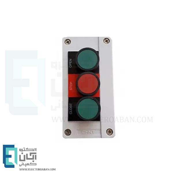 کلید فشاری طرح جعبه سه شستی چانت مدل NP2-B 341
