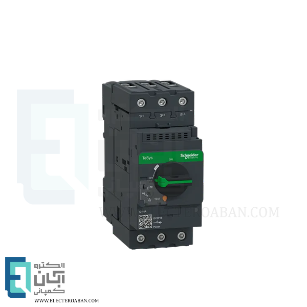 کلید حرارتی مغناطیسی گردان 12 تا 18 آمپر اشنایدر کد GV3P18
