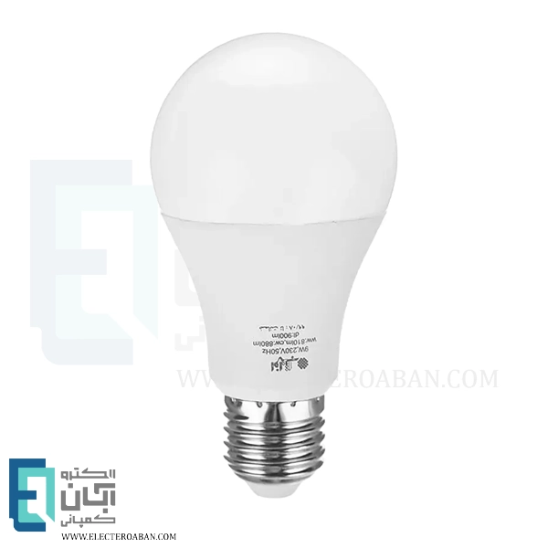 لامپ ال ای دی 9 وات حبابی افراتاب پایه E27 مدل AF-B-0901-9W