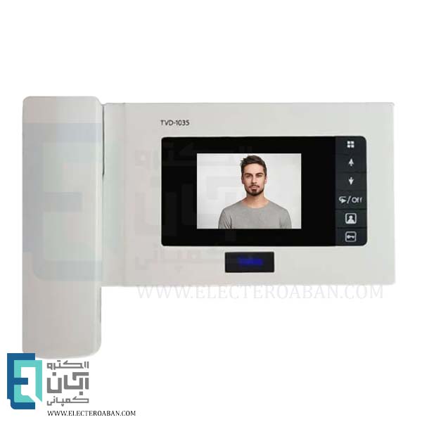 مانیتور آیفون تصویری 4.3 اینچ حافظه دار تابا مدل TVD-10-35M