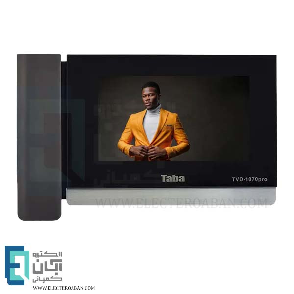 مانیتور آیفون تصویری 7 اینچ لمسی حافظه دار تابا مدل TVD-1070-PRO