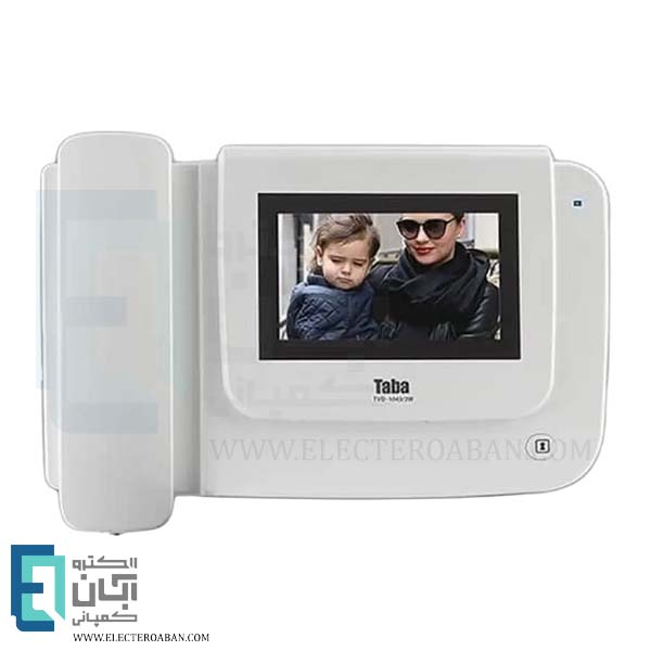 مانیتور آیفون تصویری 4.3 اینچ حافظه دار تابا مدل TVD-10-43i