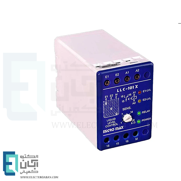 رله کنترل سطح مایعات میکرومکس مدل LLC-101X
