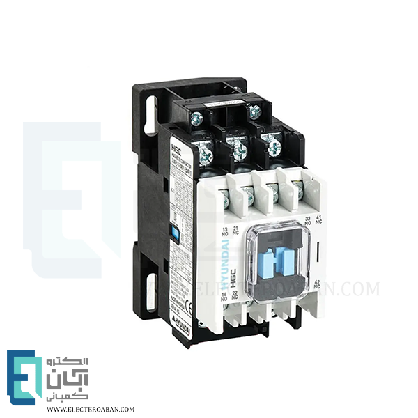 کنتاکتور 40 آمپر 18.5 کیلو وات هیوندای با بوبین AC