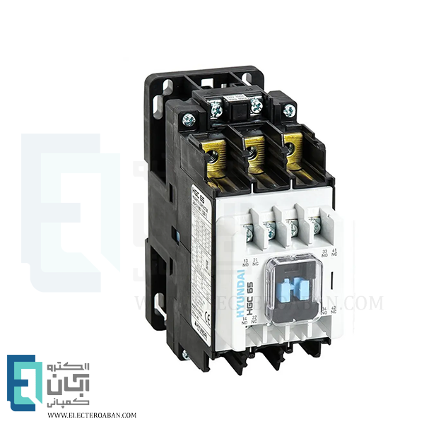 کنتاکتور 65 آمپر 30 کیلو وات هیوندای با بوبین AC