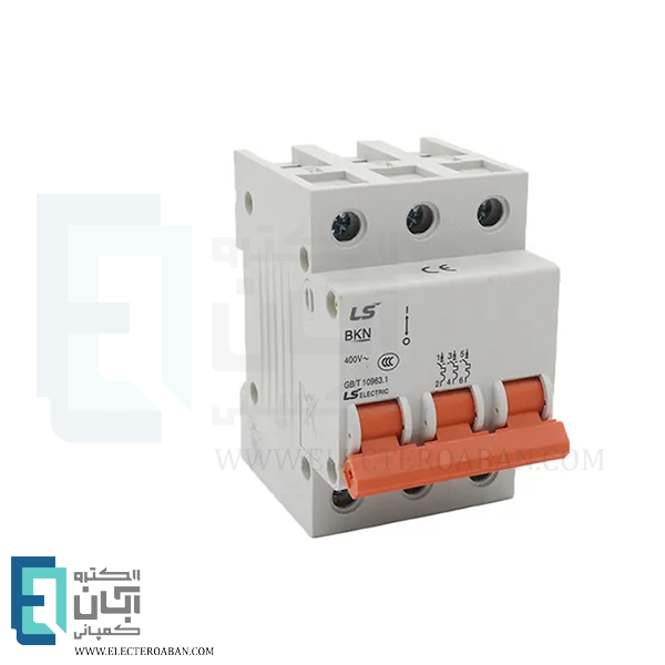 کلید مینیاتوری سه پل 32 آمپر ال اس مدل BKN-C32-6K-3P