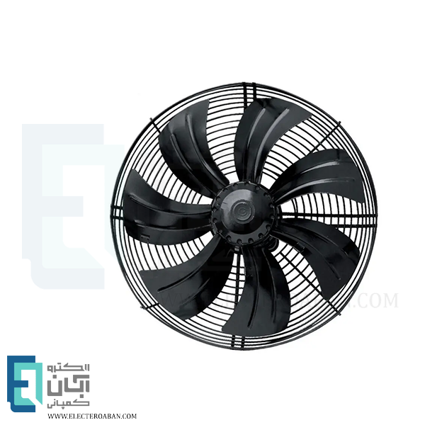 هواکش ایلکای نمره 40 تک فاز دمنده مدل مکنده بدون قاب کد VIK-40A4S2-L