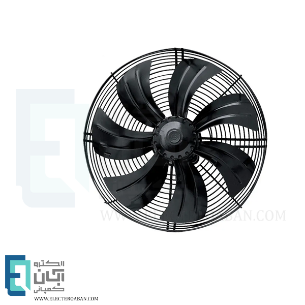 هواکش ایلکای نمره 40 سه فاز دمنده مدل مکنده بدون قاب کد VIK-40A4T2-L