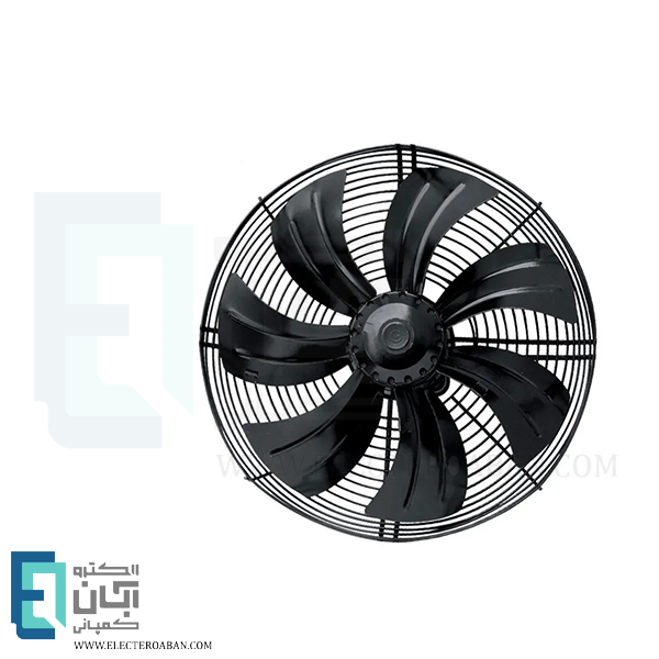 هواکش ایلکای نمره 45 تک فاز دمنده مدل مکنده بدون قاب کد VIK-45A4S2-H