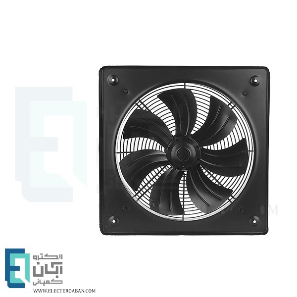هواکش ایلکای نمره 60 تک فاز هفت پر فلزی دمنده مدل دمنده با قاب کد VIK-60G6S