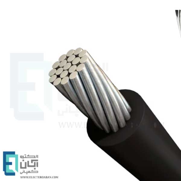 کابل آلومینیوم 1 در 25 متری روکش XLPE باختر ایرانیان