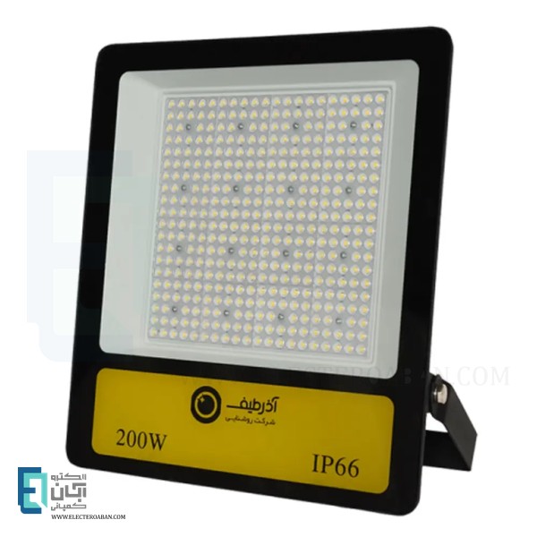 پروژکتور 200 وات لنزدار آذر طیف سری آلفا کد FL200W