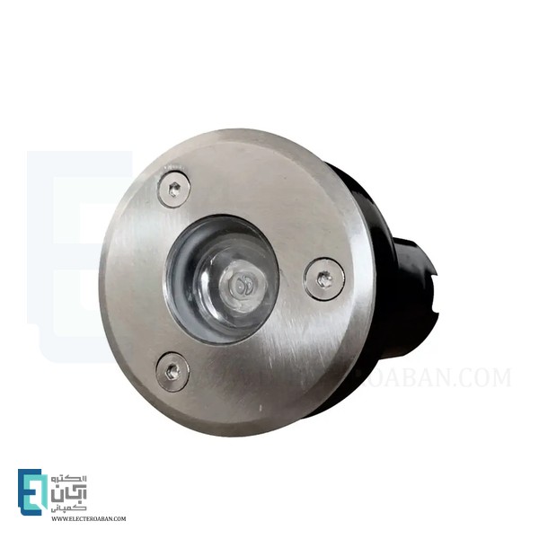 چراغ دفنی گرد 1 وات فاین الکتریک مدل FEC-1009LA