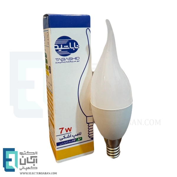 لامپ اشکی 7SMD وات E14 مات آفتابی تاباشید