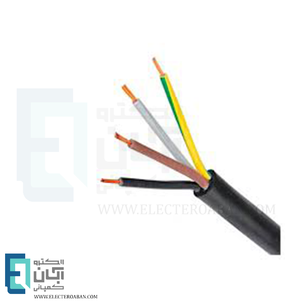 کابل مفتول 3 در 25+50 متری پرتو الکتریک