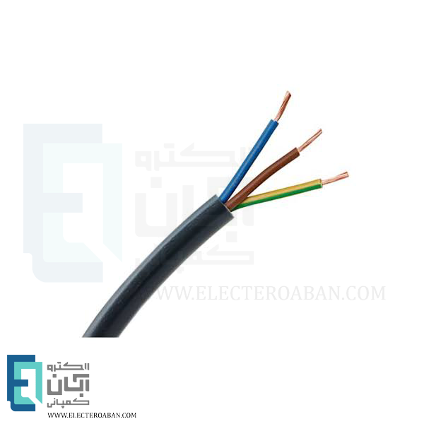 کابل افشان 3 در 1 با عایق PVC افشارنژاد خراسان کلاف صد متری
