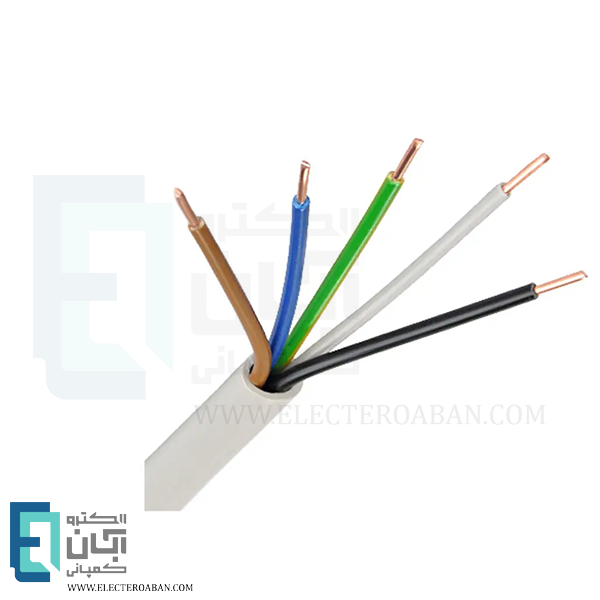 کابل کولر 5 در 1.5 با عایق PVC افشارنژاد کلاف صد متری