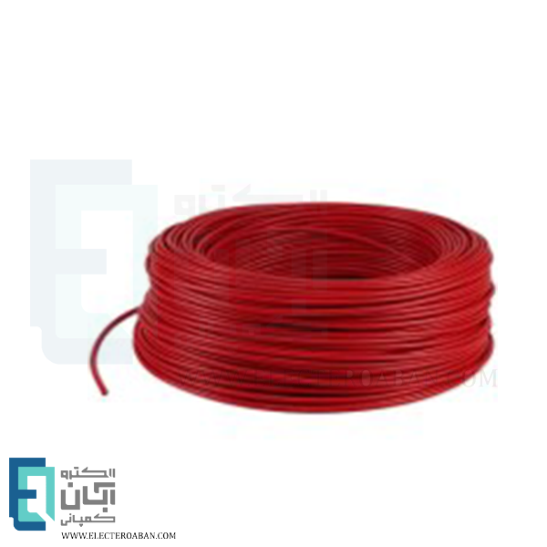 سیم افشان 1 در 2/5 با عایق PVC افشارنژاد کلاف 100 متری